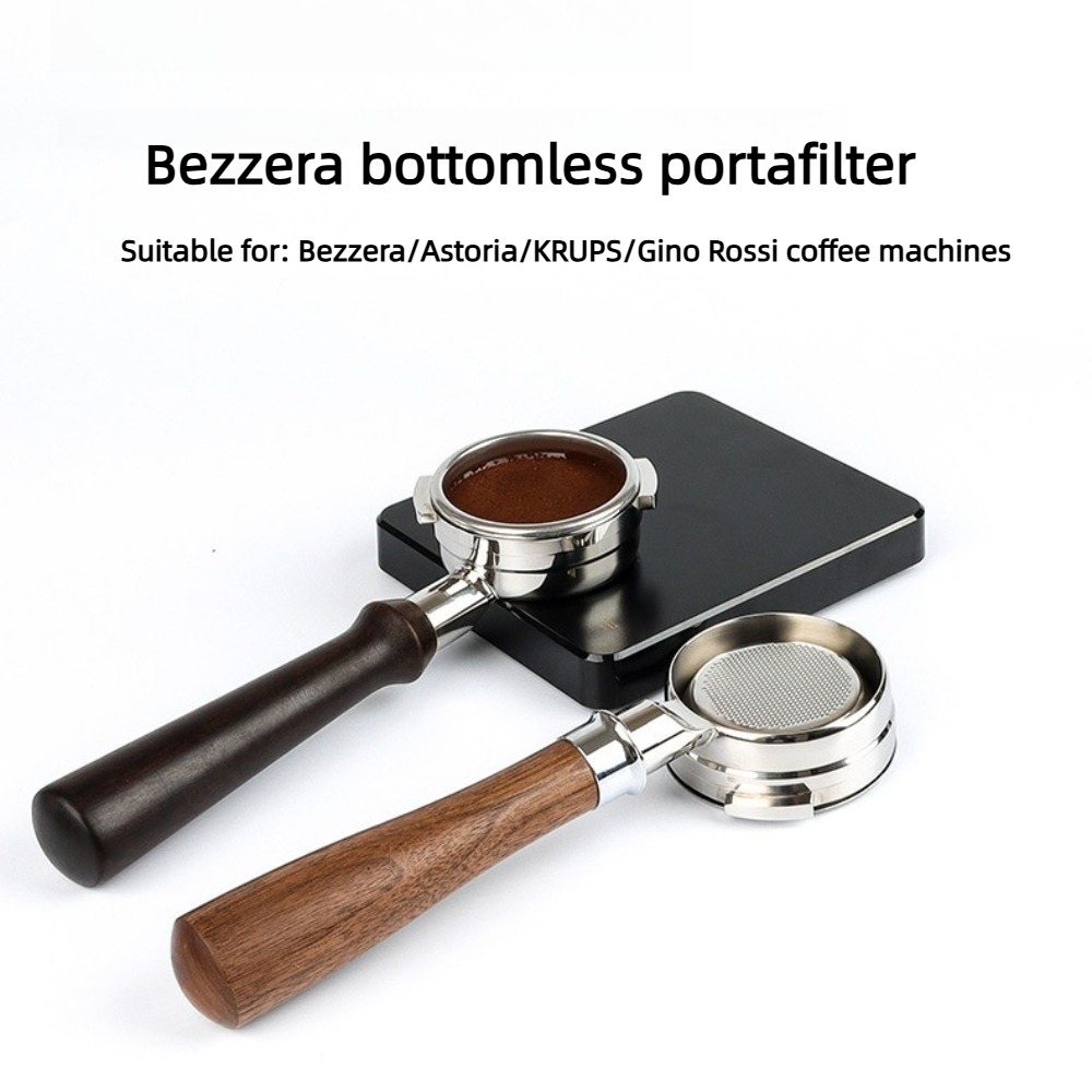 Bezzera 58mm Bottomless Portaf - огляд і ціна Naked Portafilter Bottomless
