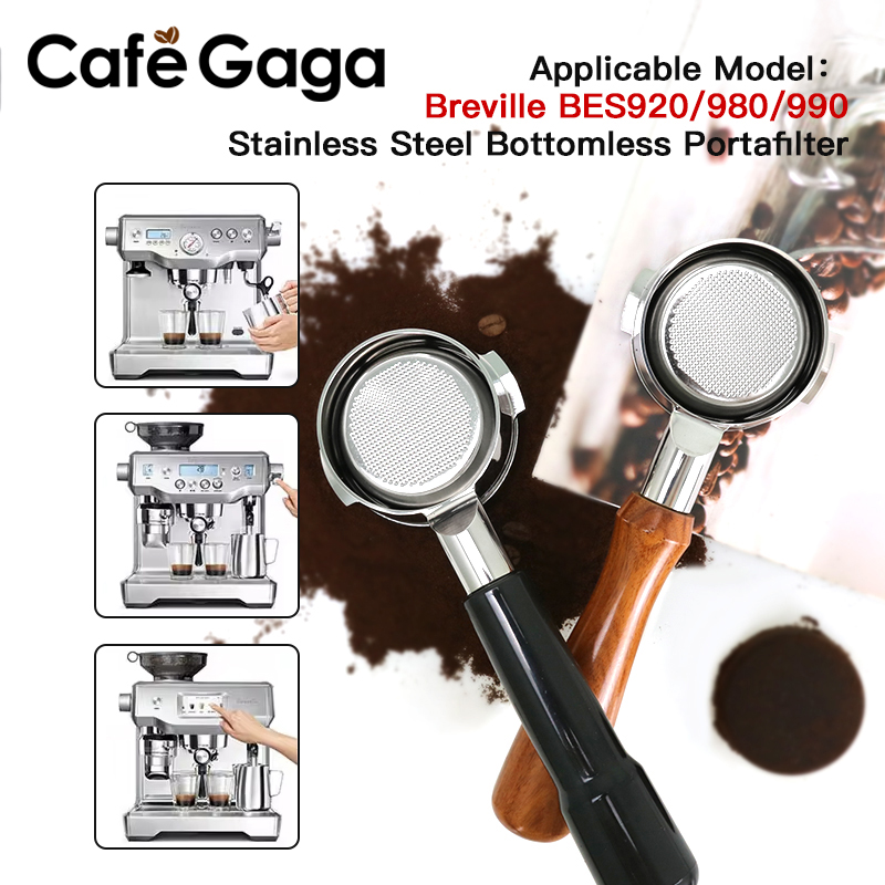 58mm Breville 9 Series Bottoml - огляд і ціна Naked Portafilter Bottomless