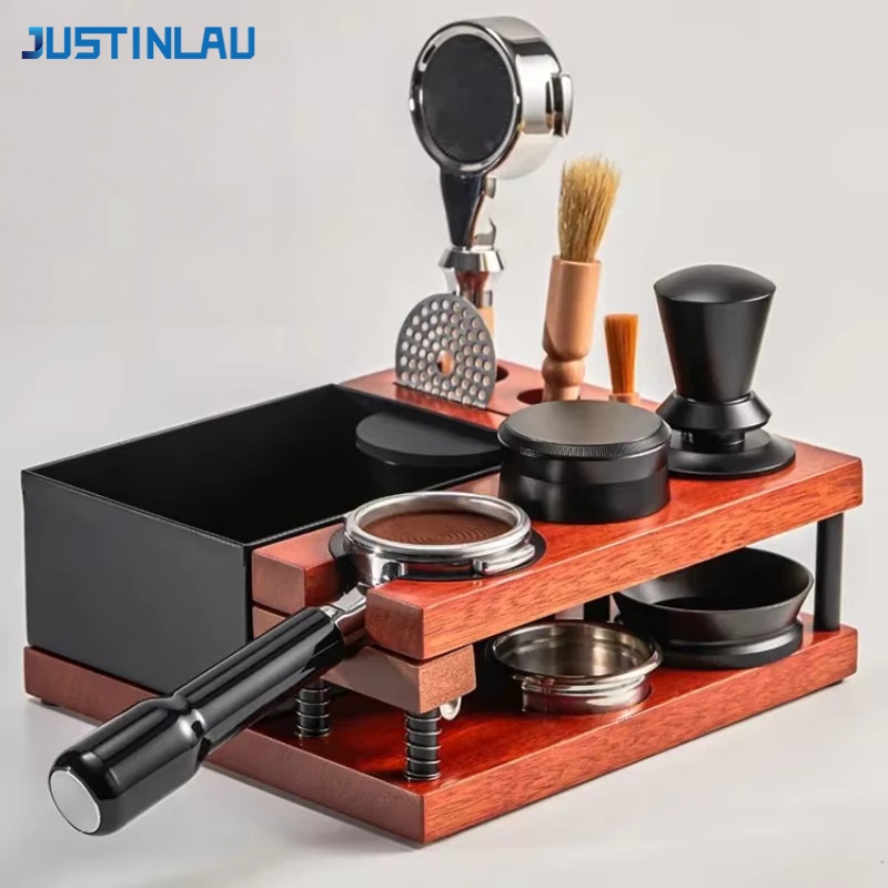 JUSTINLAU Spring Coffee Tamper - огляд і ціна Coffee Knock Box