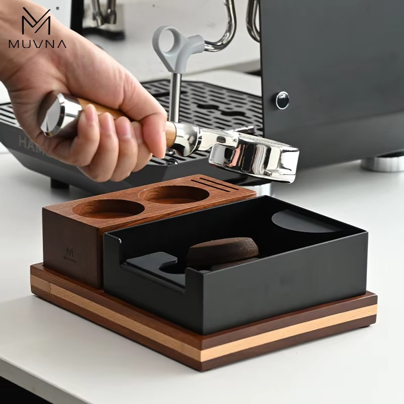 MUVNA 3-in-1 Solid Wood Coffee - огляд і ціна Coffee Knock Box