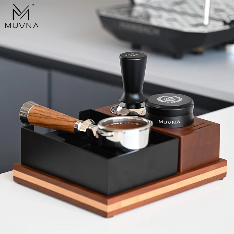 MUVNA 3-in-1 Solid Wood Coffee - огляд і ціна Coffee Knock Box