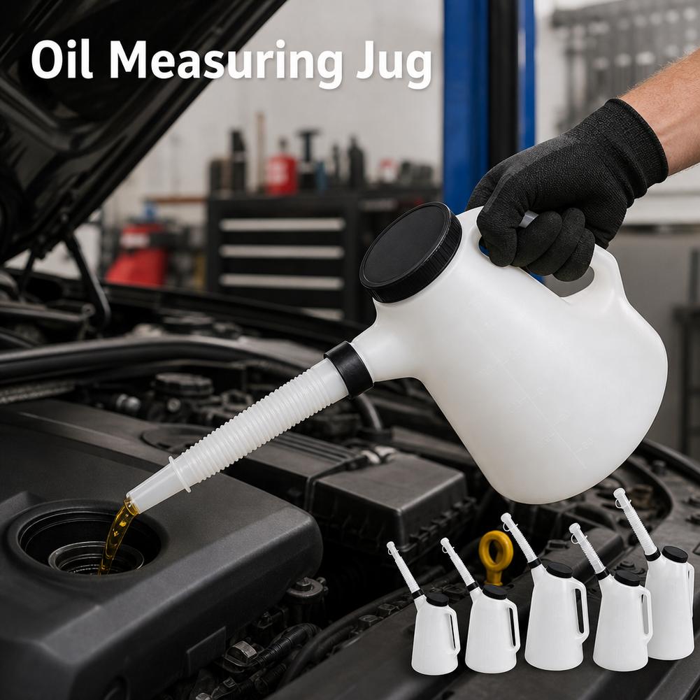 5L Oil Measuring Jug Flexible  - огляд і ціна Bean Hopper Lid