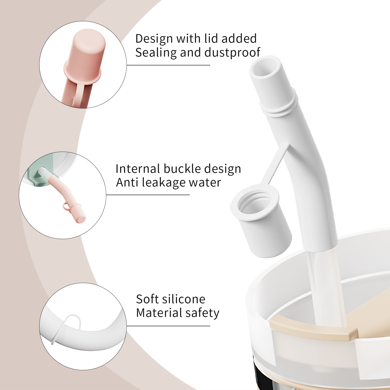 UMUST Silicone Straw Tips, Reu - огляд і ціна Bean Hopper Lid