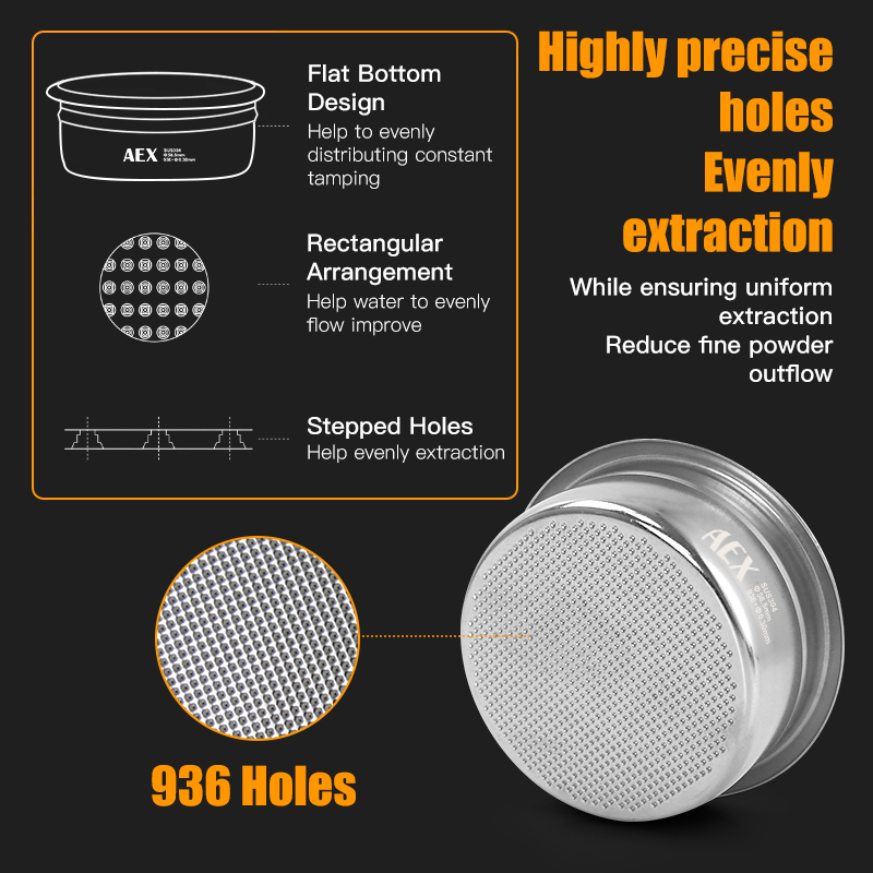AliKisscafe 58mm Coffee Bottom - огляд і ціна Naked Portafilter Bottomless