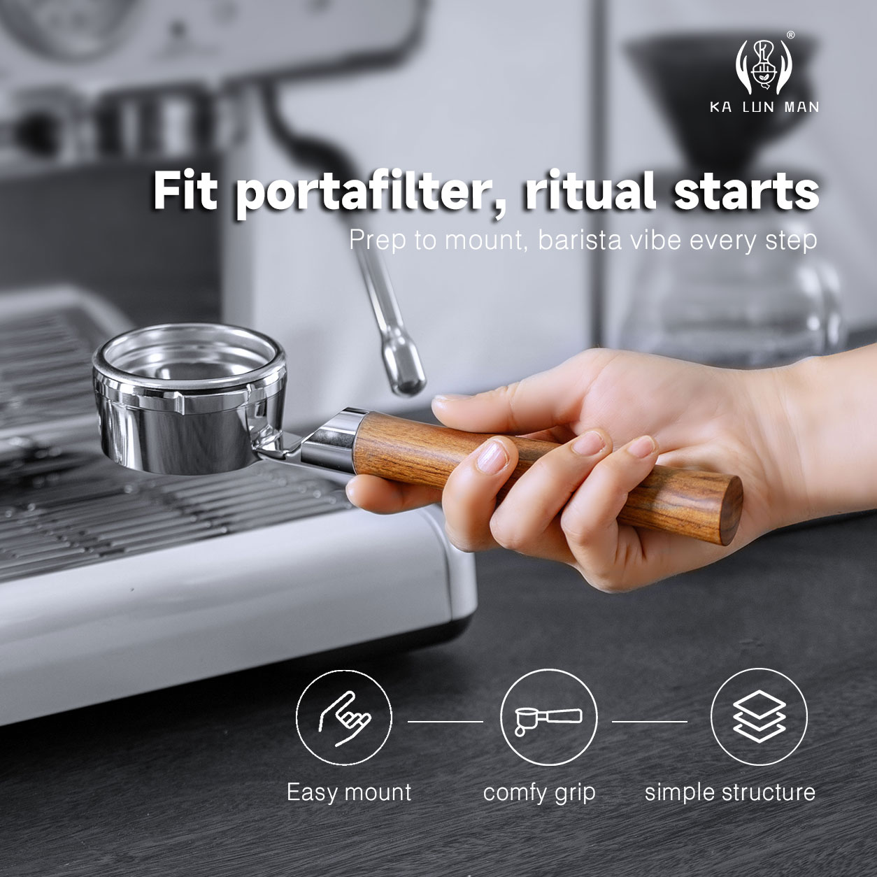 58mm 2‑Lugs Bottomless Portafi - огляд і ціна Naked Portafilter Bottomless