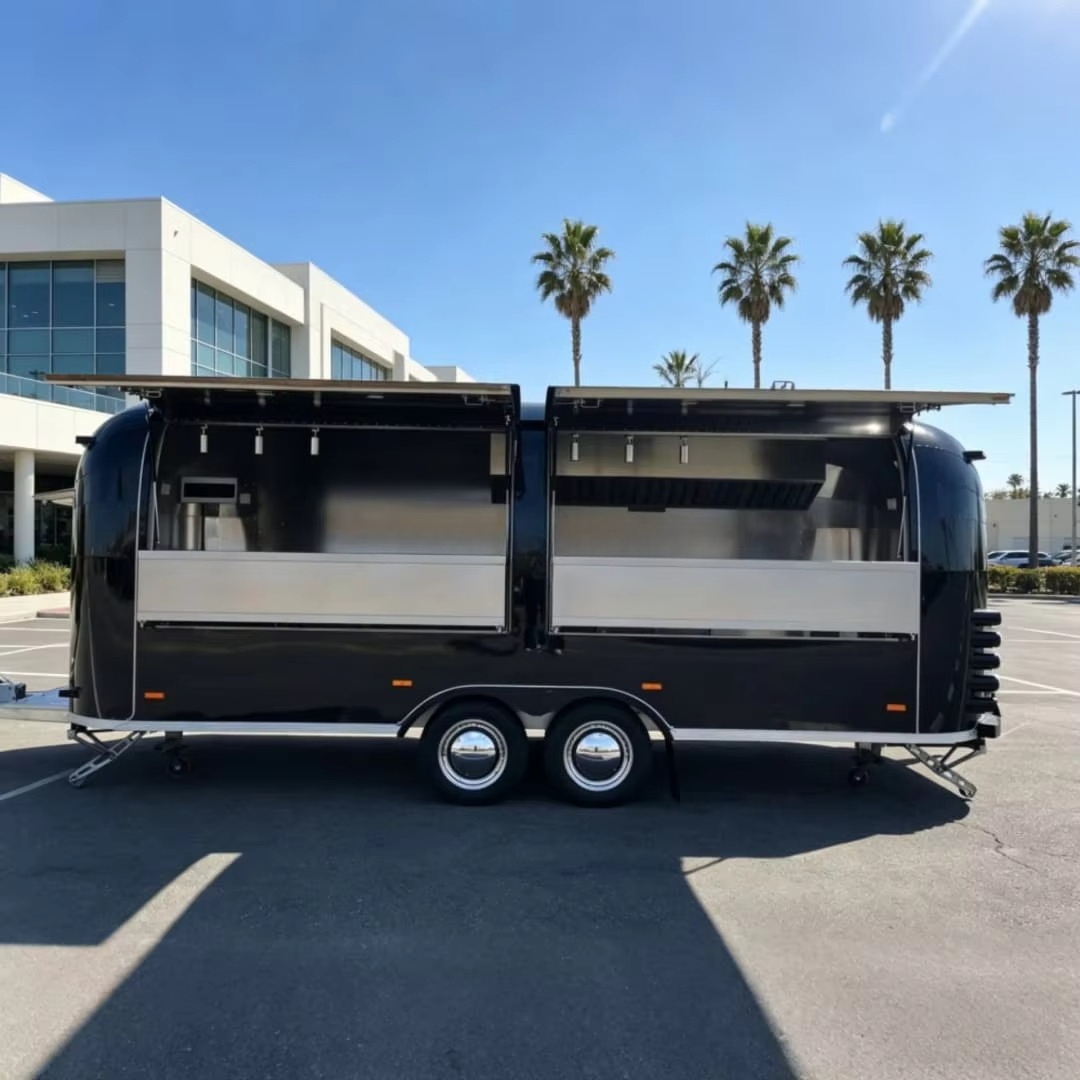 BBQ Trailer Food Trailer Remor - огляд і ціна Coffee Equipment In Uk