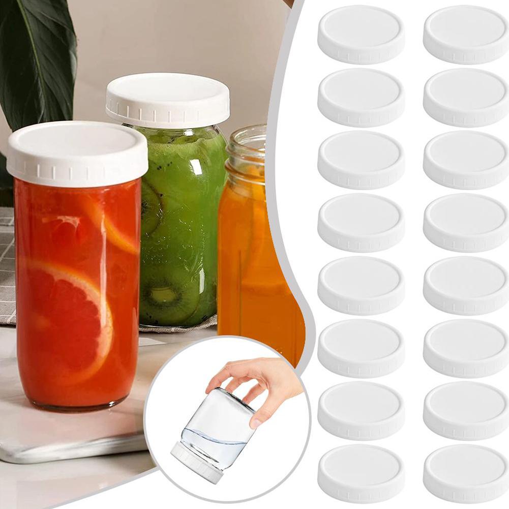 1/16PCS Mason-Jar Plastic Lids - огляд і ціна Bean Hopper Lid