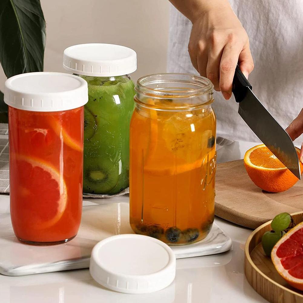 1/16PCS Mason-Jar Plastic Lids - огляд і ціна Bean Hopper Lid