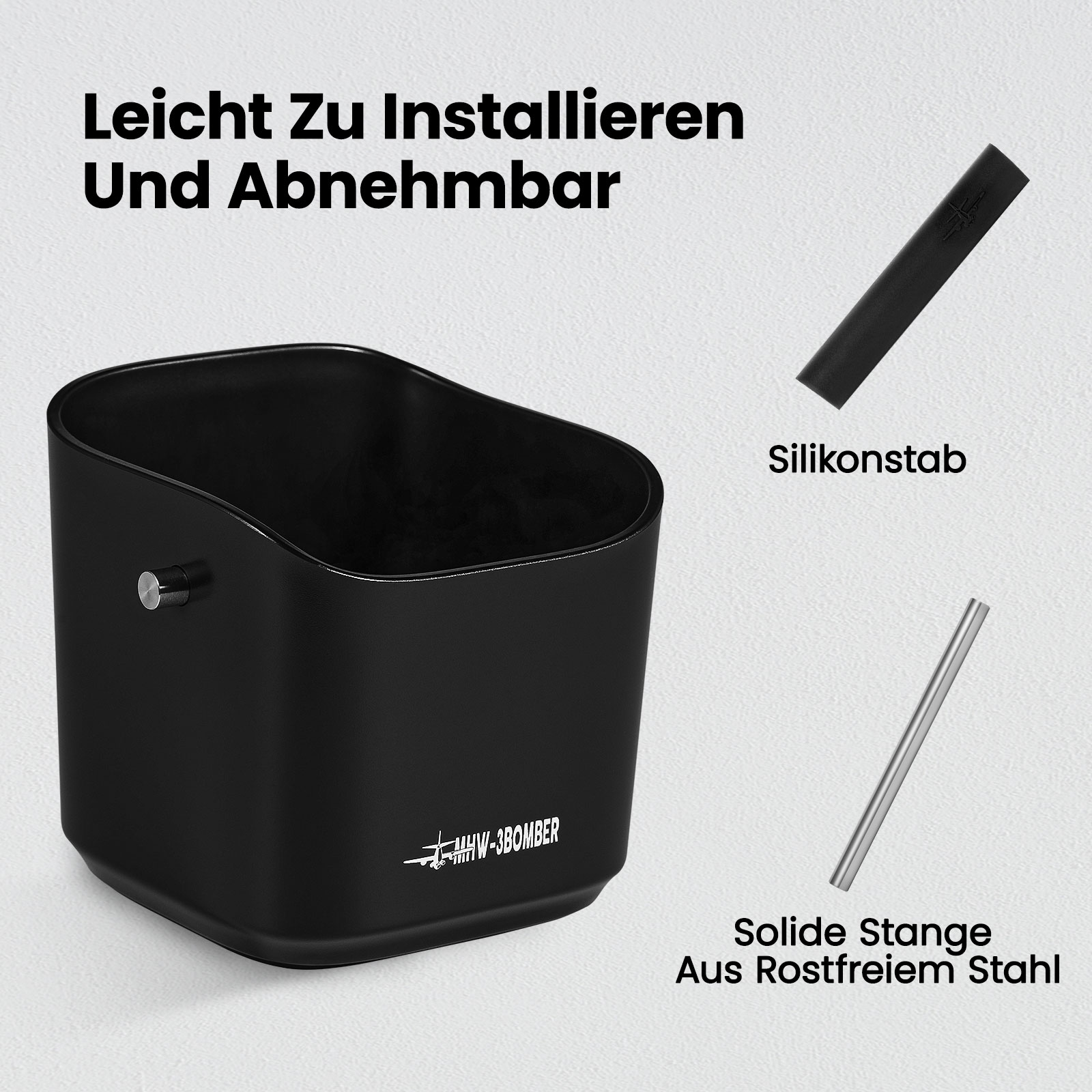 MHW-3BOMBER Knock Box 1.2L Cof - огляд і ціна Coffee Knock Box